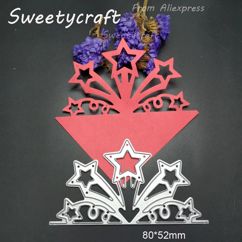 Star Metal Cutting Dies Scrapbooking