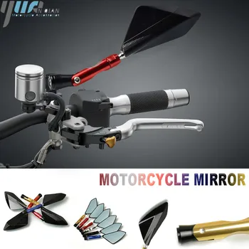 

Universal Motorcycle Accessories Rearview Mirror Aluminum Case For HONDA NC700V NC 700S NC 700X NC 750S NC 750X CB600F CB190R