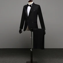 Мужские костюмы Костюмы hommes soiree Блейзер linho branco masculino Жених костюм жениха FGD10119