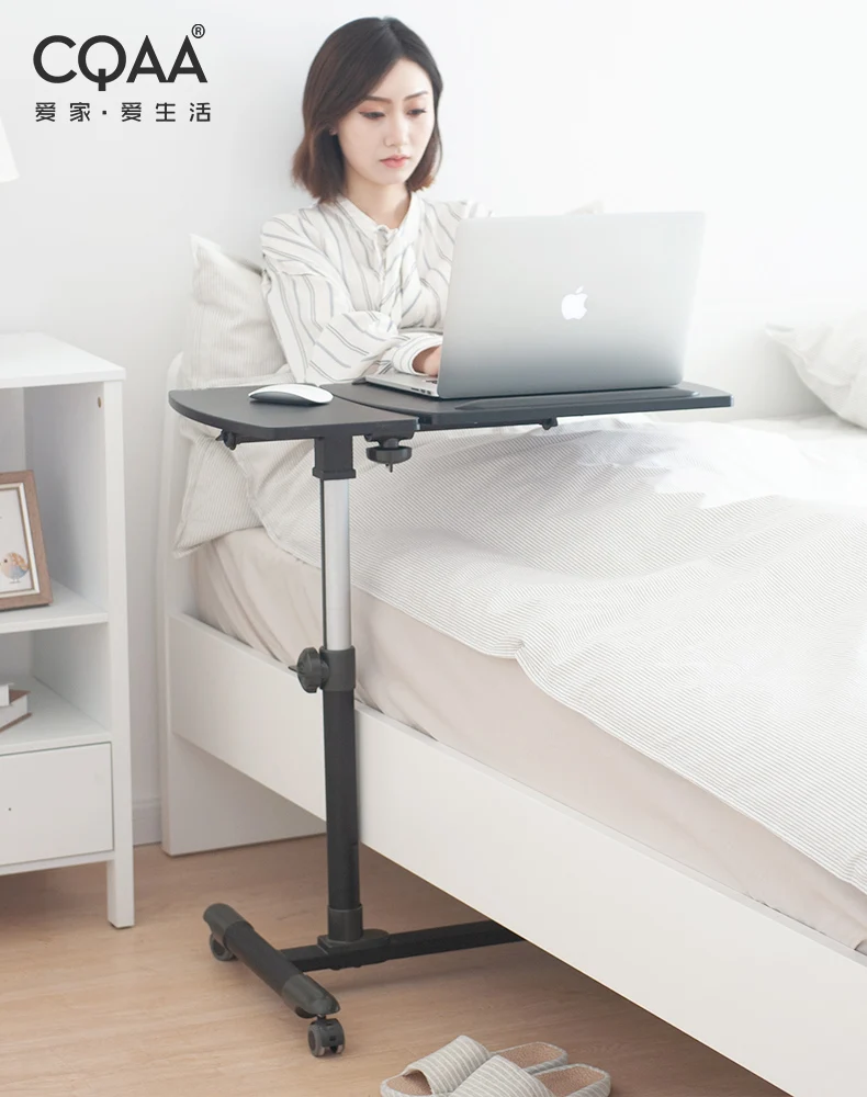 

Household movable bedside table sofa side lifting desk bed writing desk lazy small table bedroom computer desk