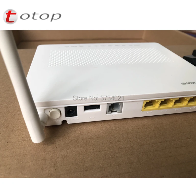 Вторая рука Huawei GPON ONU HG8546M с 4 * LAN портами + 1 телефонный порт wifi 99% Новый