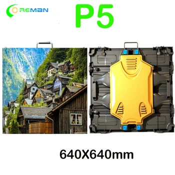 

p2 p3 p4 p5 led advertising board p5 indoor led display screen die cast aluminum cabinet 640*640 led screen board rgb led wall