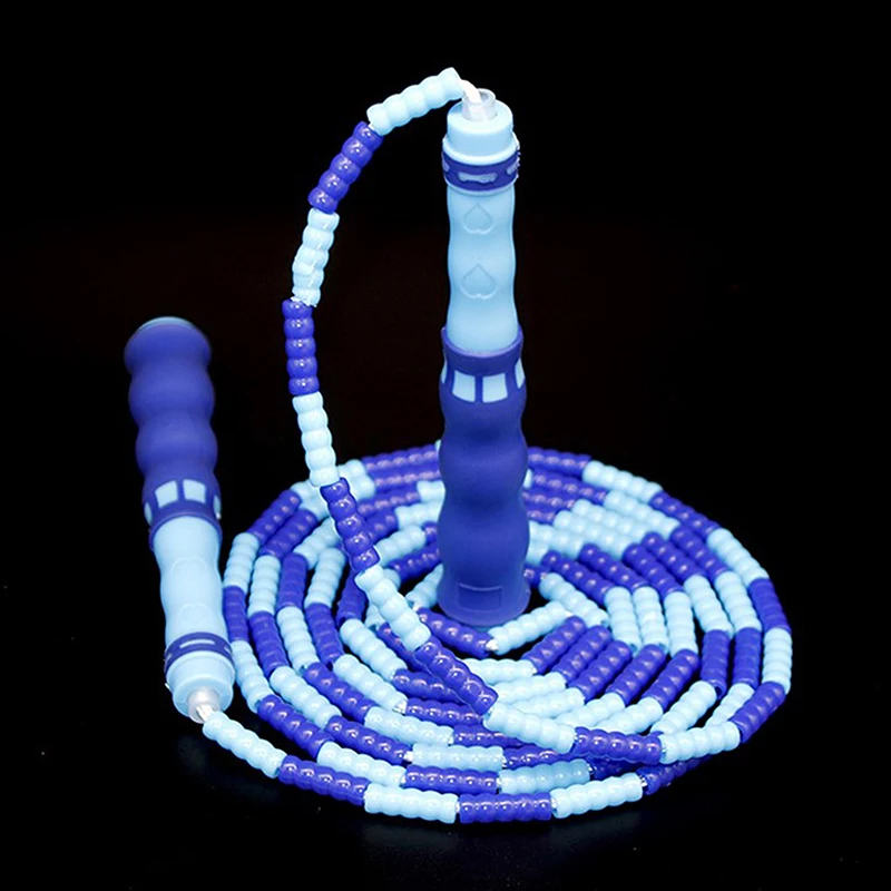 Jump Rope Beads Skipping Rope Yoga Soft Beaded Workout Jumping Nonslip