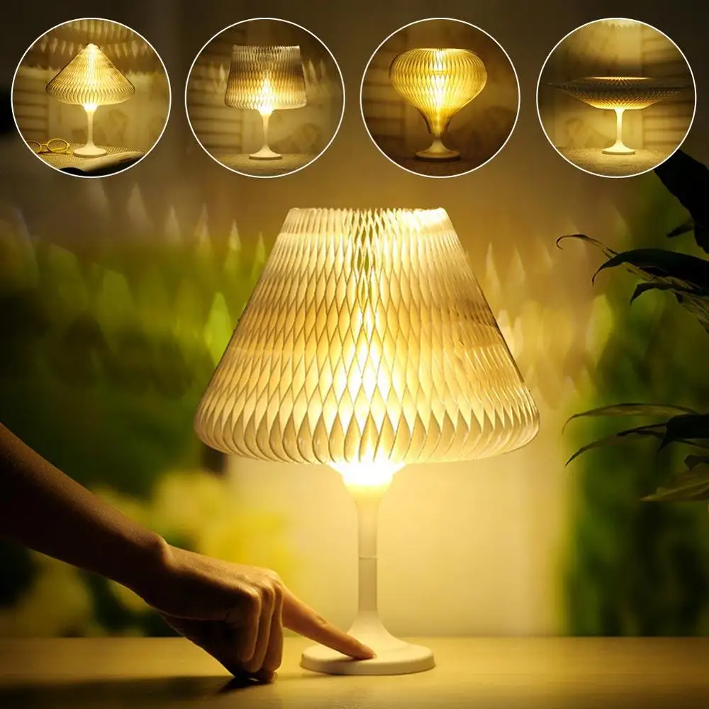 

LED Night light Changeable Mini USB Table Desk Reading Lamp Home Decor Filter Blue Light Novelty Atmosphere Touch Light Lamp