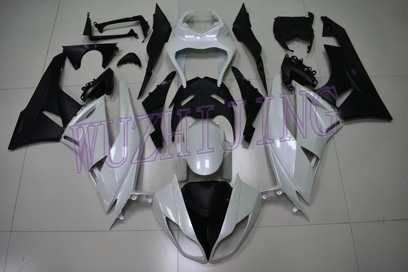Обтекатель Zx6r 2010 обтекатель для Kawasaki Zx6r 2009 белые черные кузовные комплекты 636 Zx-6r 2009-2012
