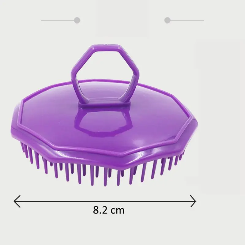 Scalpmaster кисть для шампуня фиолетовый 1 шт.|Электрические щетки волос| |