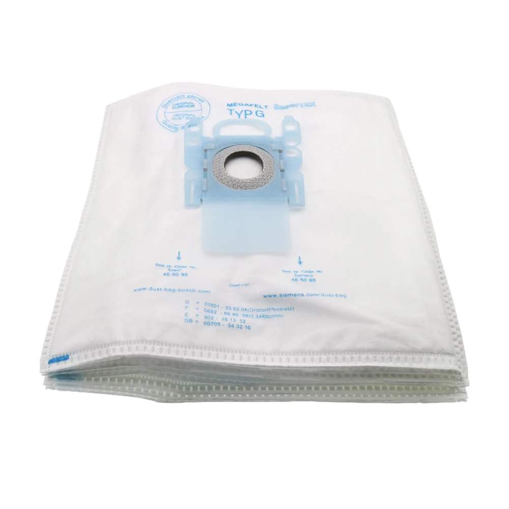 Cloth Dust Filter Bag for Bosch & Siemens BSG7 BSG6 BSGL3126GB GL30 Type G Vacuum Cleaner Spare Parts Accessories 3d printerparts parts v wheel 625zz bearing high quality igus material manufacturing v slot v type for ender 3 cr 10 3d printer