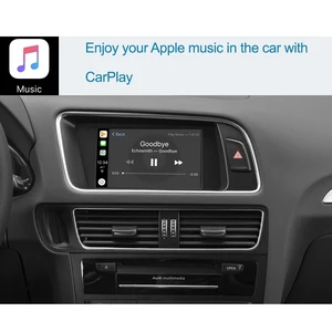 Image 4 - Interfaz para coche Android Apple CarPlay inalámbrico para Audi Q5 2013 2018, con funciones de reproducción de coche Mirror Link AirPlay