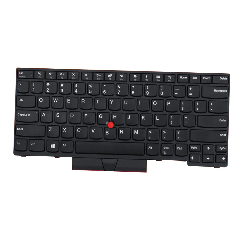 

US Layout Laptop Notebook Keyboard Replacement with Black Frame for Thinkpad IBM Lenovo E480 L480 Laptop Keyboard Brand New