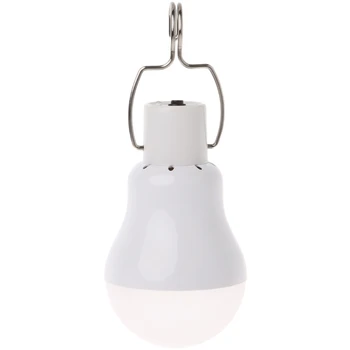 

Portable Solar Panel Power LED Bulb Lamp Outdoor Camp Tent Fishing Light 40JE