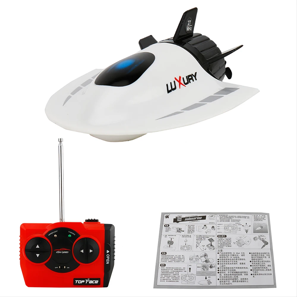 Mini RC Boat RC Toy Remote Control Waterproof Diving RC Boat Create Toys Christmas Gift for Kids Boys