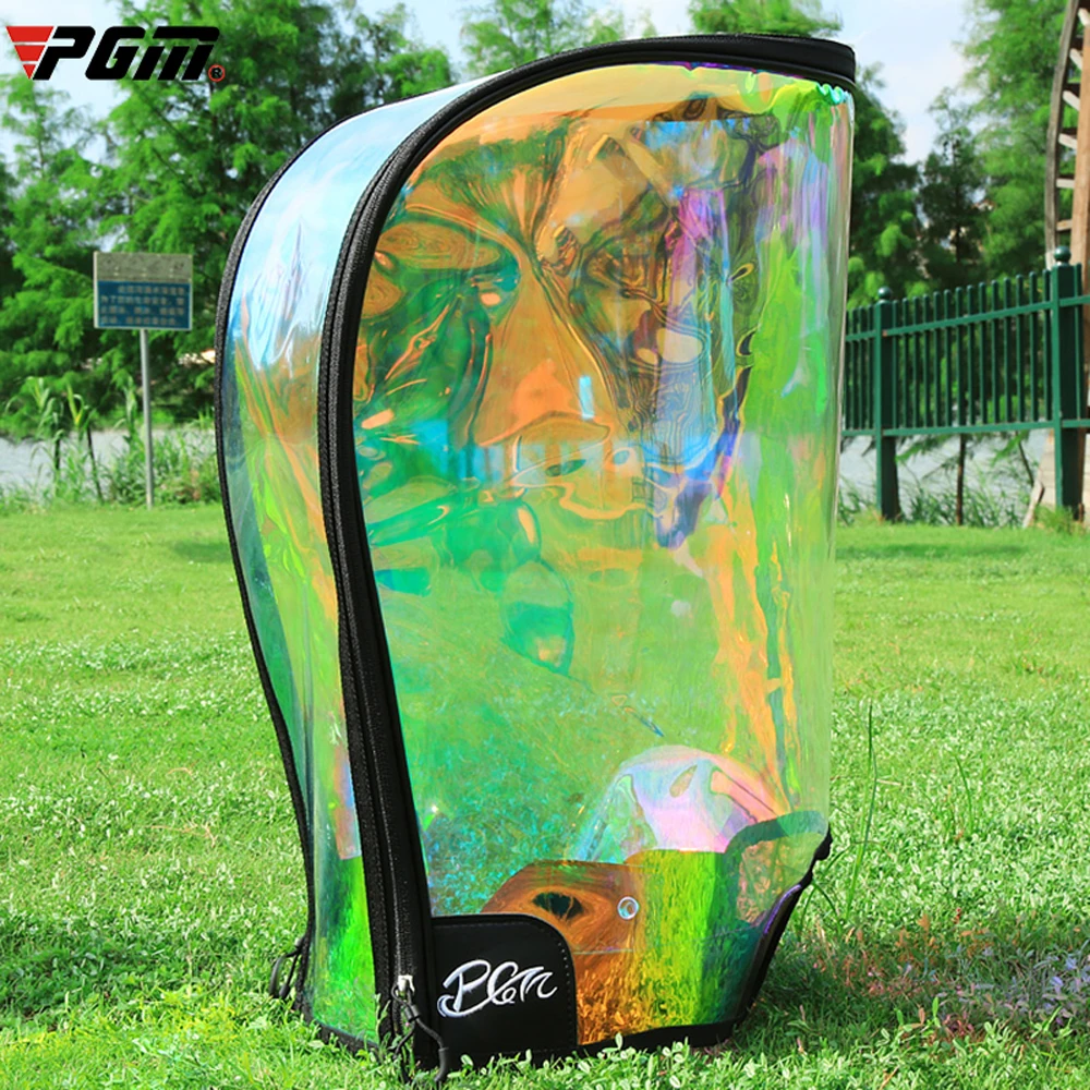 PGM Women Golf Bag Colorful Expansion TPU Waterproof Four-wheel Flat Push  Air Consignment Bags Dust-proof Rain Cover Gift QB122 - AliExpress