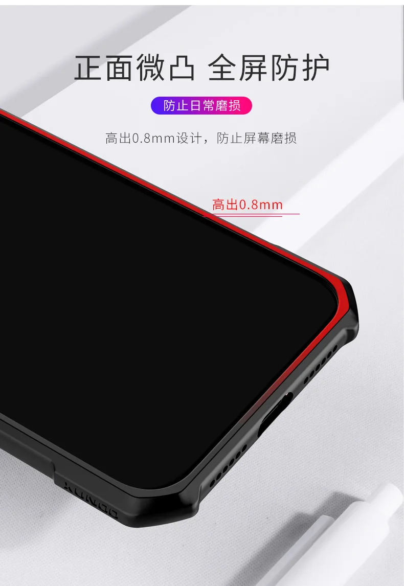 Iphoneexr чехол для телефона прозрачный 6,1 Мягкий силикон все края включены граница вываливается ремешок отверстие для Apple XR защитный чехол