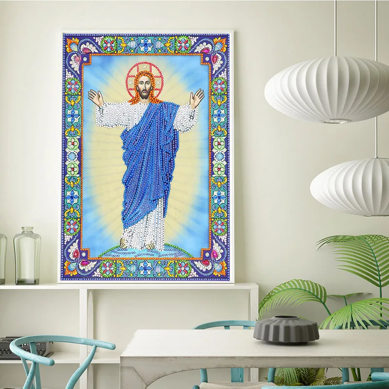 DIY 5D Diamond Embroidery Icons Bead Diamond Painting Religion Large Crystal Rhinestone Pictures New Arrival (3)