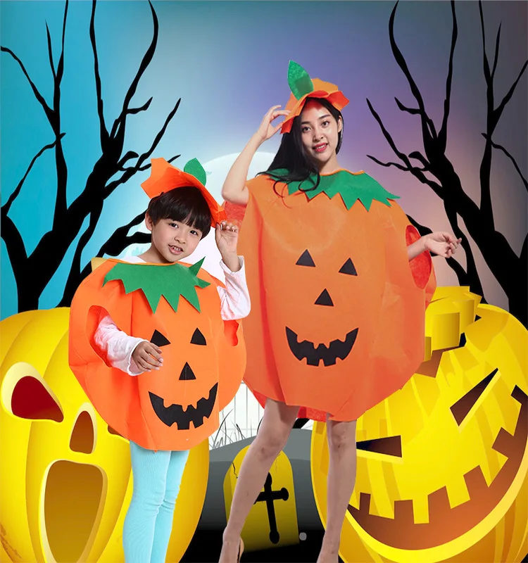 

Halloween Adult Kids Pumpkin COS Performance Clothing Christmas Masquerade Party Uniform Classic Cosplay Stage Show Costume