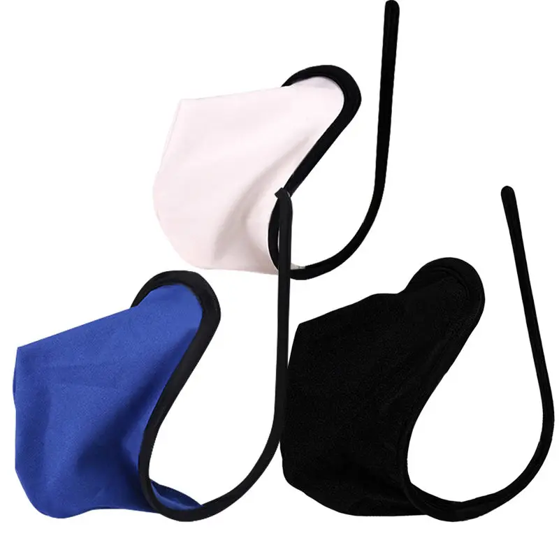 1Pcs Invisible Sexy Black Smooth Panties Men's Underwear Underpant C String Thongs Patches Gay Open Butt |