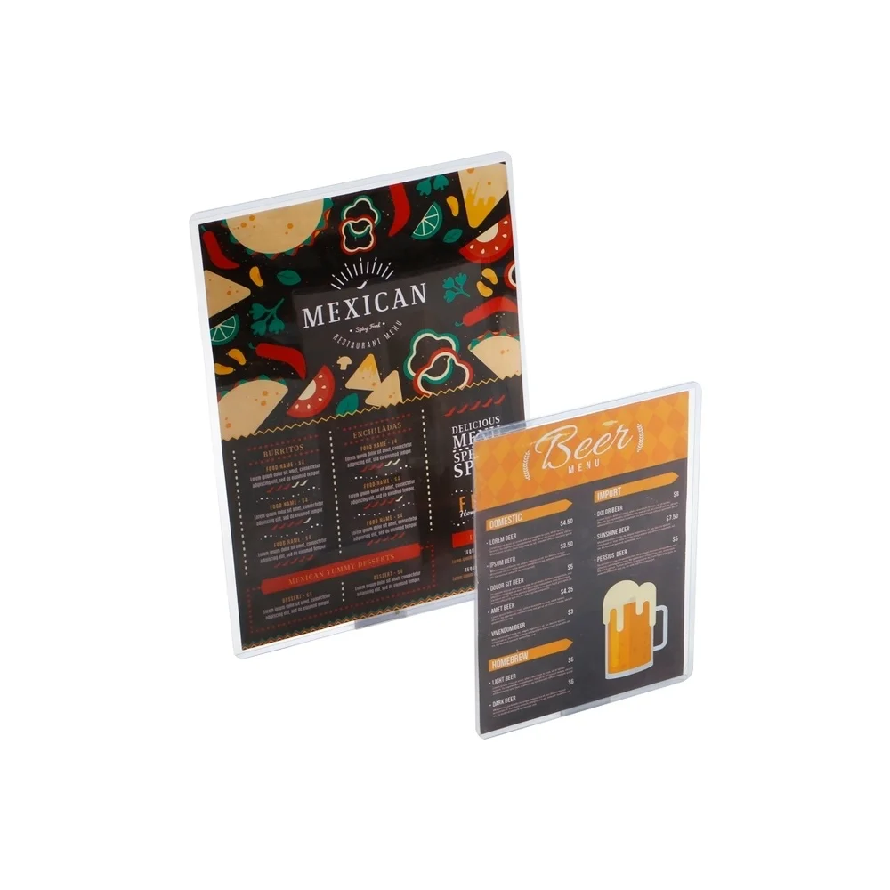 Supporto Per Cartello Manica Menu A4 Con Cavalletto In Cartone Di Carta Per Display Di Marketing Per Scuola, Affari