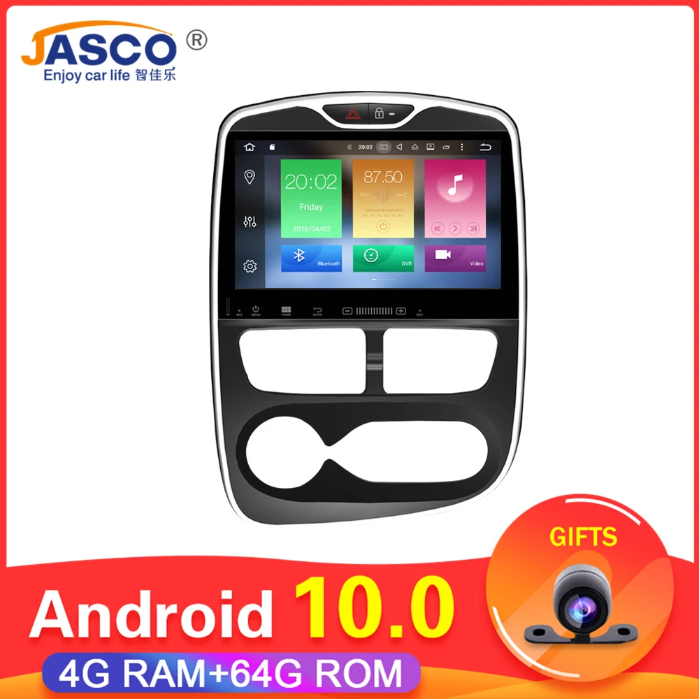 Android 10. Автомобильный dvd плеер GPS ГЛОНАСС навигация Мультимедиа для renault Clio 2012 2015