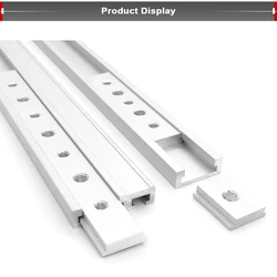 Aluminum M6/M8 T track Slot Slider Sliding Bar T Slot Nut For 30/45 Type T-Track Jigs Screw Slot Fastener Woodworking Tool