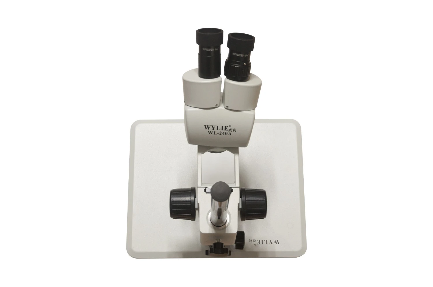 Wylie WL-240A Тринокулярный Стерео микроскоп головка увеличение непрерывный зум 7X-45X Вспомогательный объектив рабочее расстояние 55-75 мм