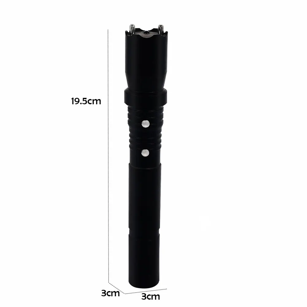 2-в-1 черный игрушечная Беговая железная дорога для Gagster шок Magic Stick Sensoring забавные Crazy украсить шутки ужасающие поражения электрическим током Stick сюрприз