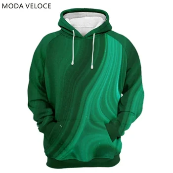 

MODAVELOCE Macro Malachite Hoodie Polyester With Wool Sweatshirts Men Women Soild Color Anime's Sweatshirts Men High Quality