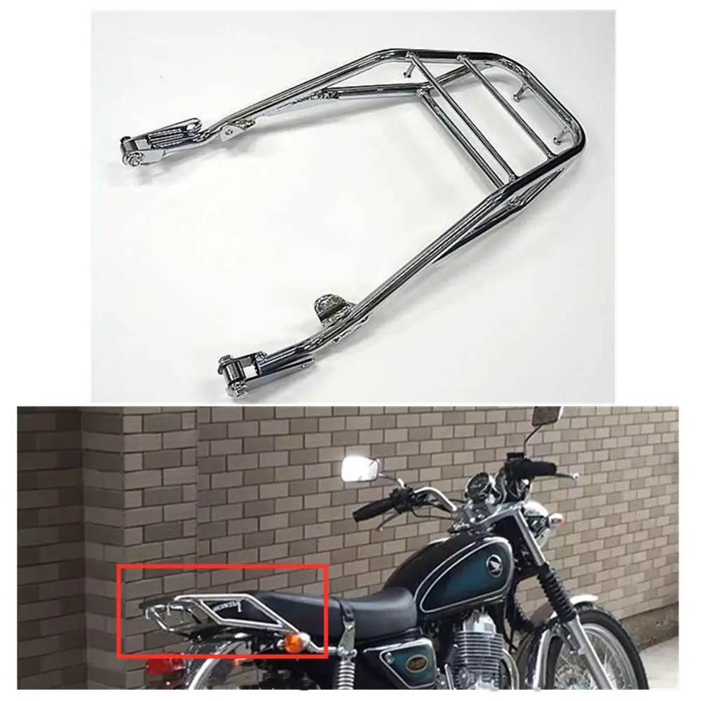 

CB400SS CL400 Motorcycle Tail Luggage Rack Rear Cargo Support Holder for HONDA CB 400SS CL 400 CB400 NC41 2002-2006 2003 2004 05