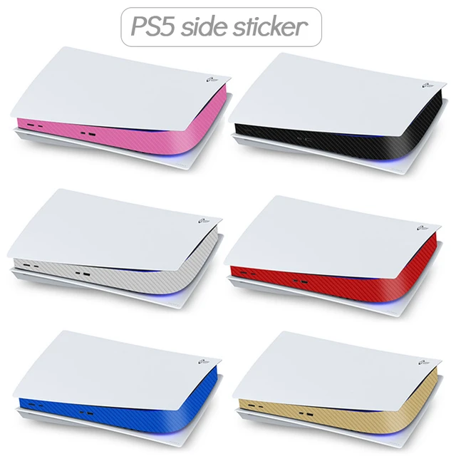 2 in 1 Full Set Sticker For PS5 Disk Console Skin Decal Cover Protective  Film Compatible with for Playstation5 Decoration - AliExpress