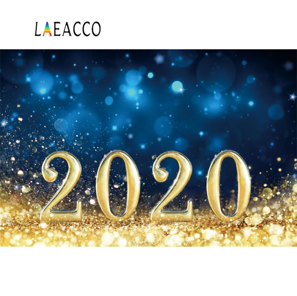 Laeacco счастливый новый год 2020 вечерние фестиваль Фейерверк живописный Фотофон