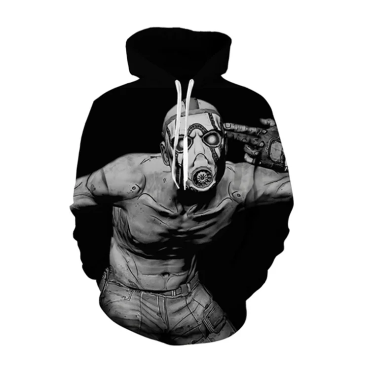 PS4 borderland 3 Hyperion Psycho костюмы borderland толстовки для косплея с 3D принтом модная мужская и женская куртка с капюшоном