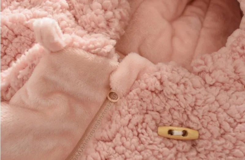 Baby Boy Coats Winter Plus Velvet Warm Jacket Hoodies Coats for Babies Long Sleeve Autumn Outerwear Infant Clothing 1-3 Years