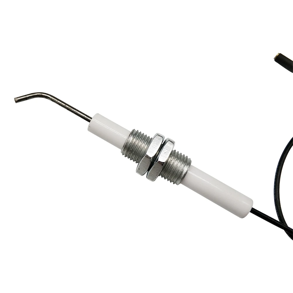 30CM Universal Gas Oven Heater Stove Ignition Accessories M10 * 1 Threaded Ceramic Spark Plug Ignition Pin