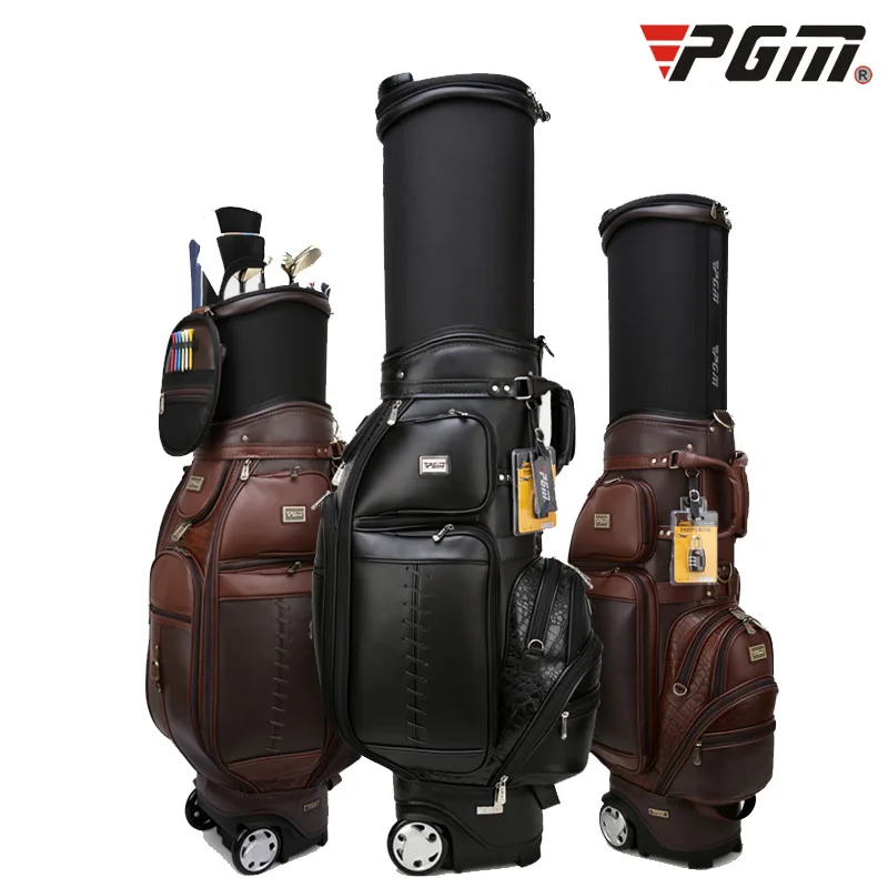 ^Cheap PGM Golf Bag Ultrafine Flexible Airbag with Tugboat Hard Shell Ball Cap