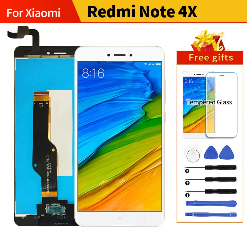 ЖК-дисплей для Xiaomi Redmi Note 4X с сенсорным экраном и дигитайзером в сборе 5 &quotXiaomi