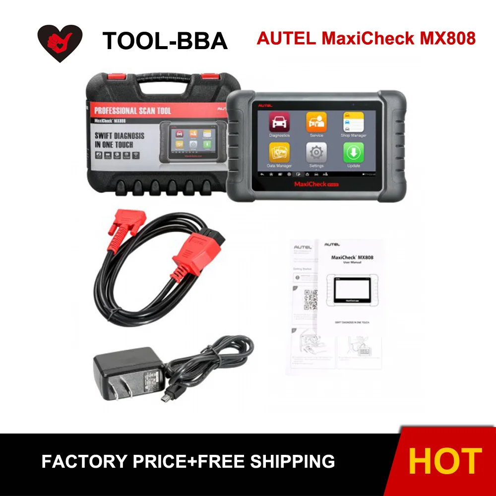 AUTEL maxichek MX808 Android планшет диагностический инструмент код ридер Обновление онлайн