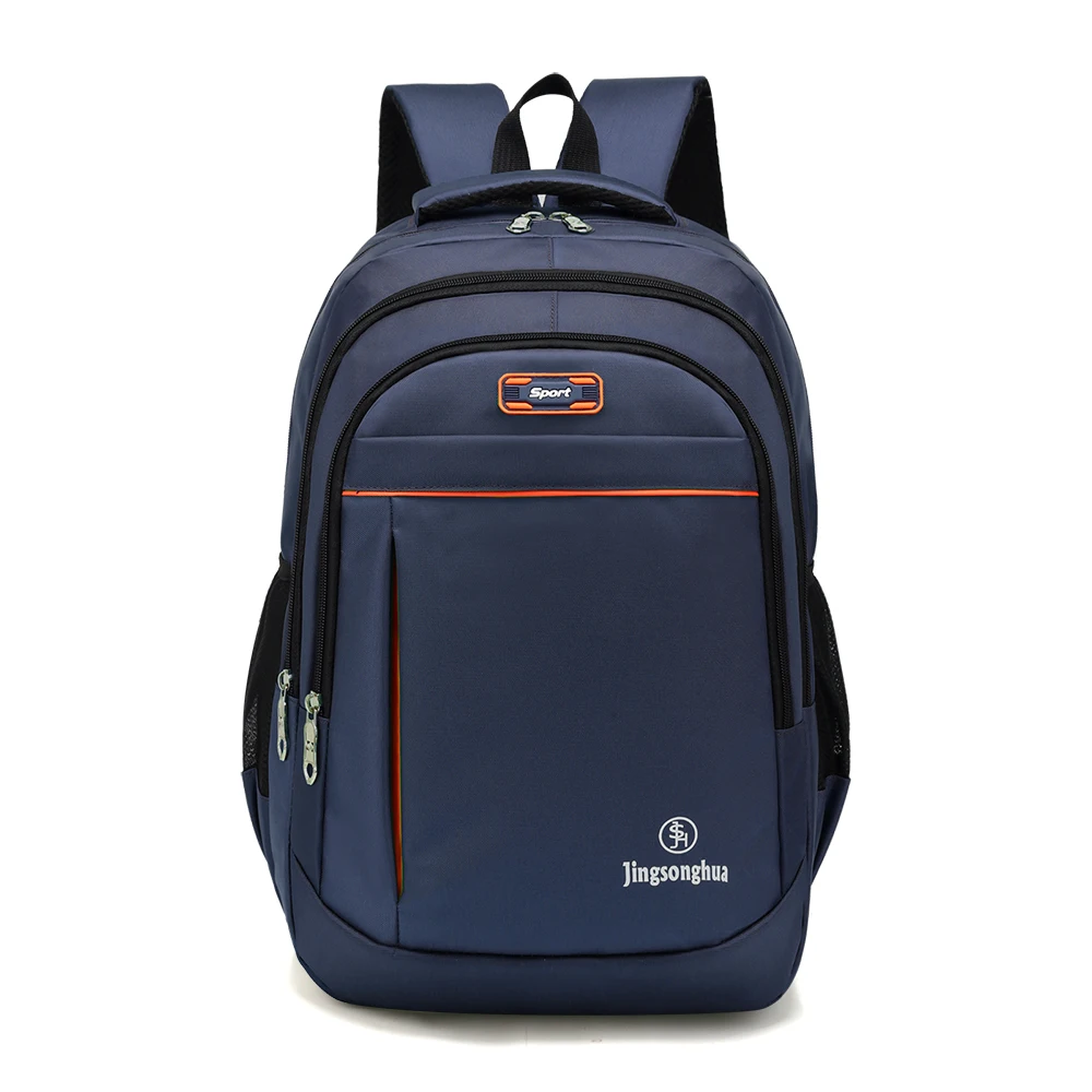 Litthing мужской рюкзак для мальчиков и девочек рюкзак школьные сумки школьный рюкзак Рабочая Дорожная сумка на плечо Mochila молодежный рюкзак - Цвет: blue