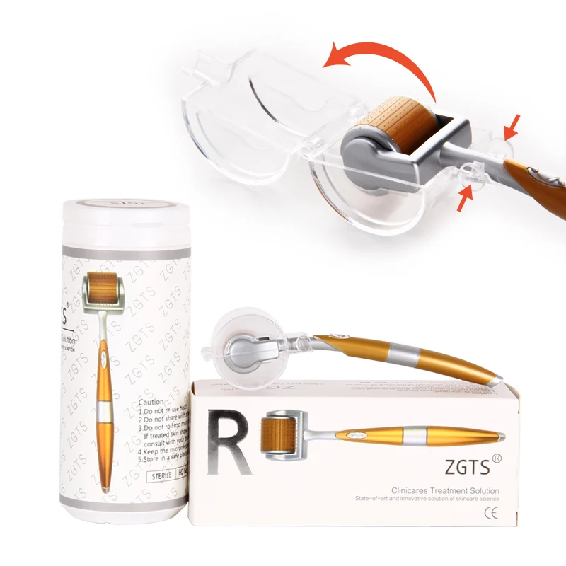 DARSONVAL 192 derma roller micro needles titanium microneedle mezoroller machine for for skin care and hair-loss treatmentDARSON