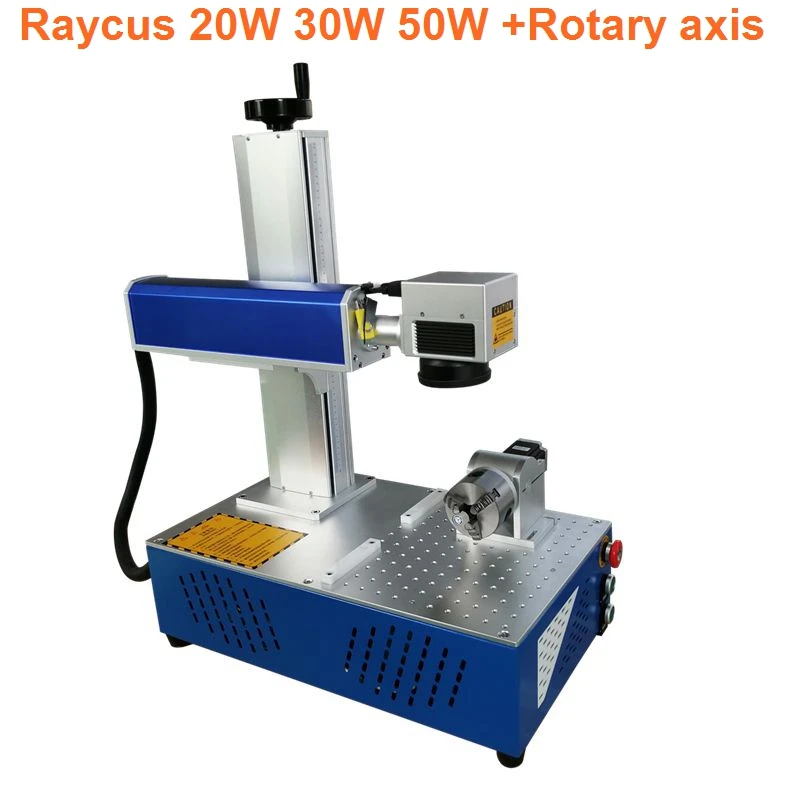 

Raycus 20W 30W Fiber Laser Marking Machine Portable laser marking machine Mini laser marking machine rotary included