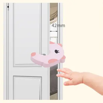 

Children Cartoon Safety Protection Door Card Anti-grip Doors Stopper Baby Hands Anti-pinch Can Stored Cards Decoration