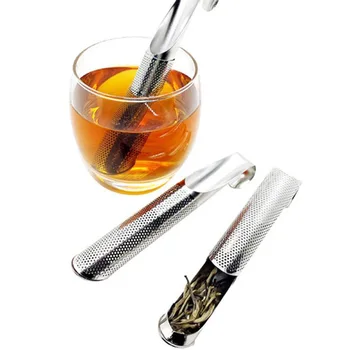 

Tea Infuser Stainless Steel Sphere Mesh Tea Strainer Coffee Herb Spice Filter Diffuser Handle Tea Ball Accessories For Tea Brew