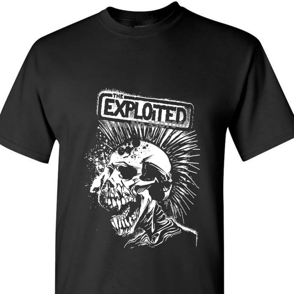 

The Exploited - Punks Not Dead - Scottish Punk Rock Band , T _ Shirt - Sizes : S To 6xl O-neck Teenage T-shirt coat clothes tops