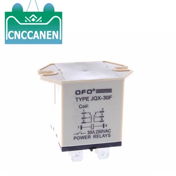 

JQX-30F 2Z 8 Pins Plug In Type DC12V/24V AC110V/220V DPDT General Power Relay