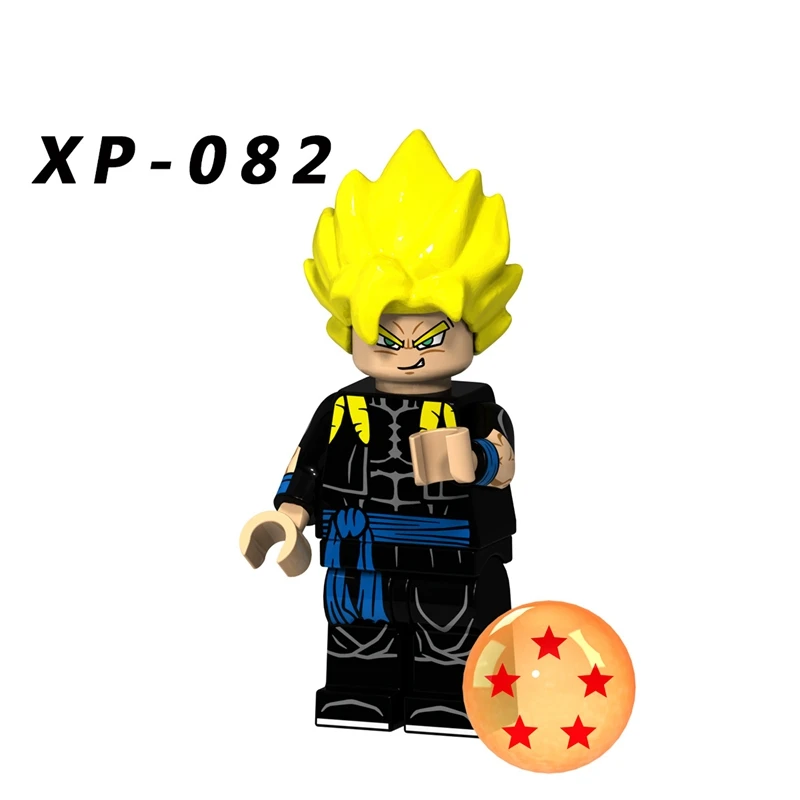 Dragon Ball Z Супер Вегета Сон Гоку Broli Sayayin Cell Krillin trunks аниме фильм строительные блочные Фигурки игрушки для детей подарок