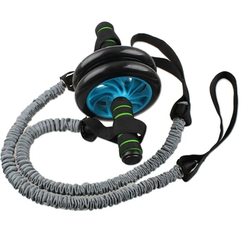 

Ab Roller Wheel with Pull Rope Abs Carver for Abinal Stomach Exercise Training for Home Gym Fitness