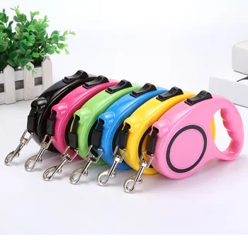 

Pet Durable Portable Nylon Dog Leashs 3-5M Automatic Retractable Dog Walking Leash Small Medium Chain Traction Rope Pet Supplies