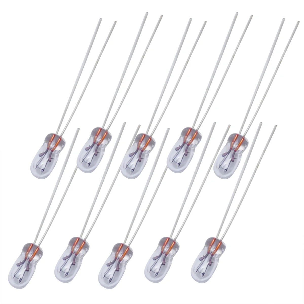 Miniature 3mm 6V 12V 24V Lamp Light Bulb Edison Incandescent Filament Rice 10pcs
