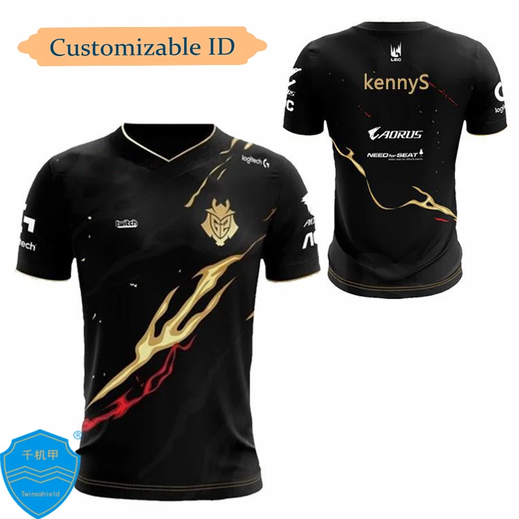 LOL League 2019 Worlds Jersey LEC G2 