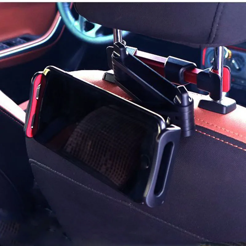 Universal Car Back Seat Phone Holder Tablet Mobile Phone Holder Car Headrest Holder 360