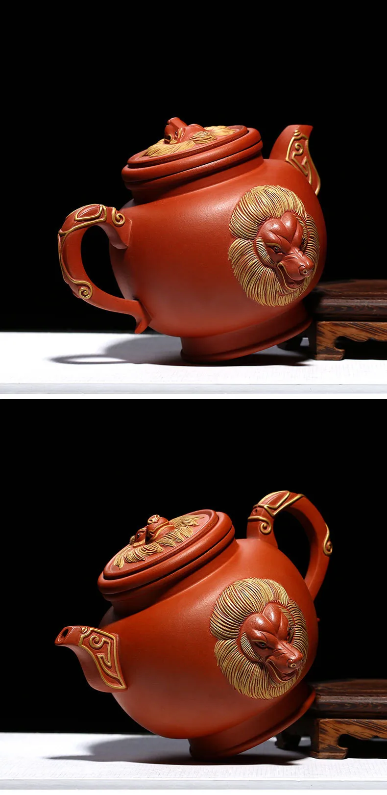 Китайский Исин Глиняный Чайник Gongfu китайский чайный набор керамический чайник 590 мл Новое поступление высокое качество с подарочной коробкой безопасный упаковщик