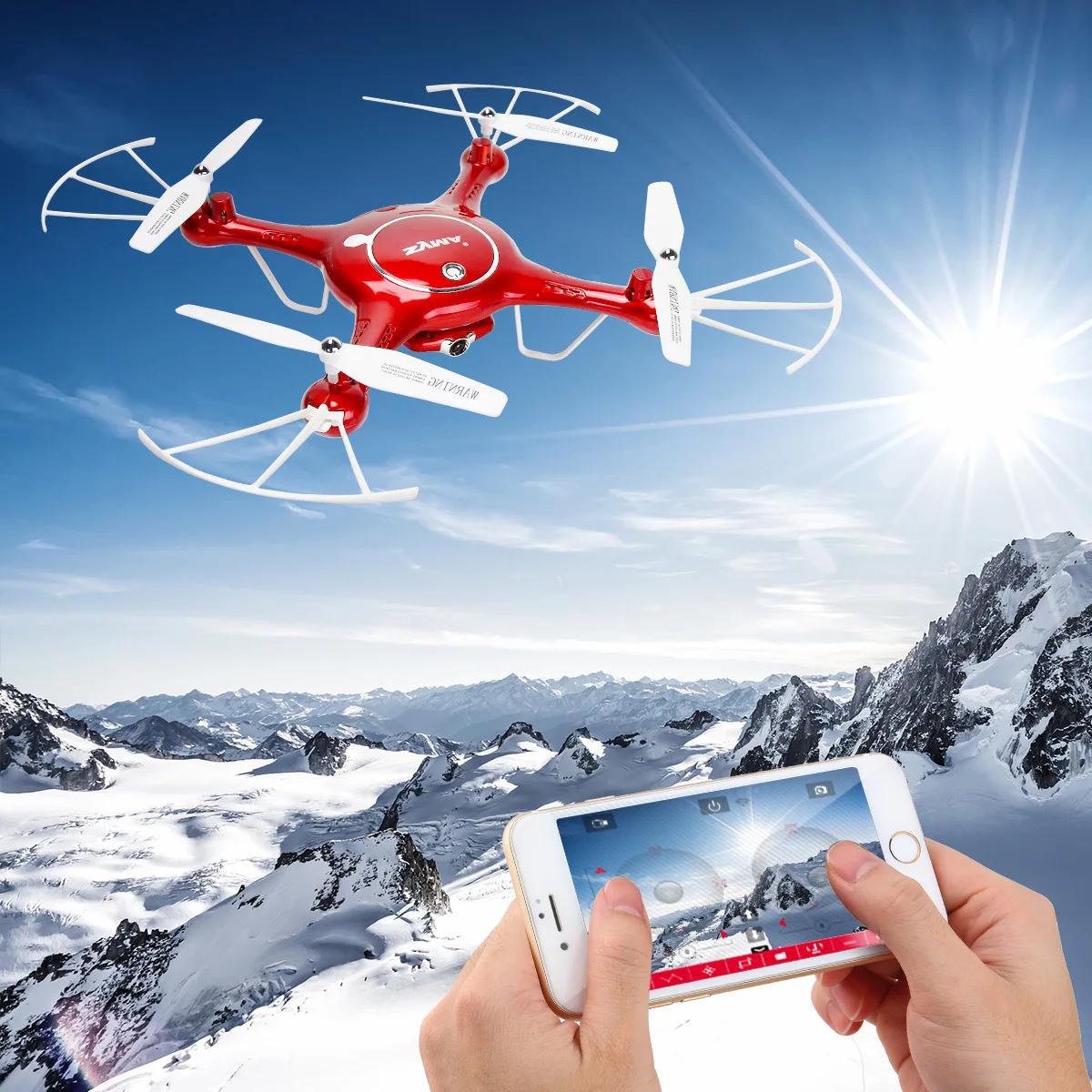 

SYMA X5UW Micro Drone Quadcopter HD 720P Camera Drone Remote Control Helicopter Toy for Children Mini Drones Long Distance Drone